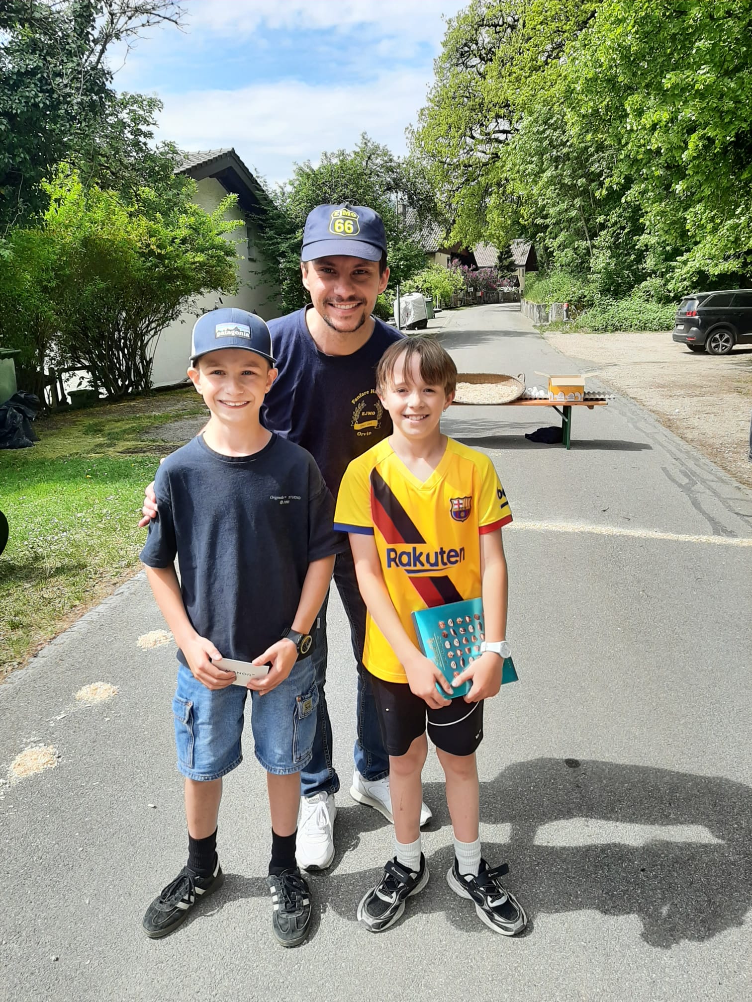 Léo Clémençon, Sacha Boder et Antonin Allisson